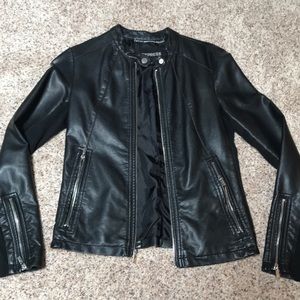 Express leather jacket